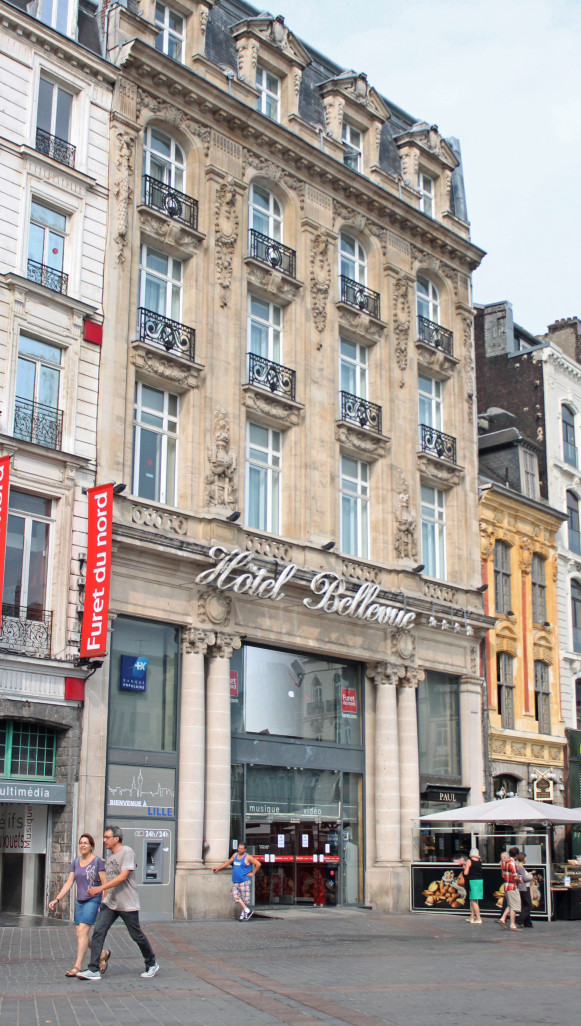À l'image de l'hôtel Bellevue sur la Grand' Place de Lille, les hôteliers lillois ont vu