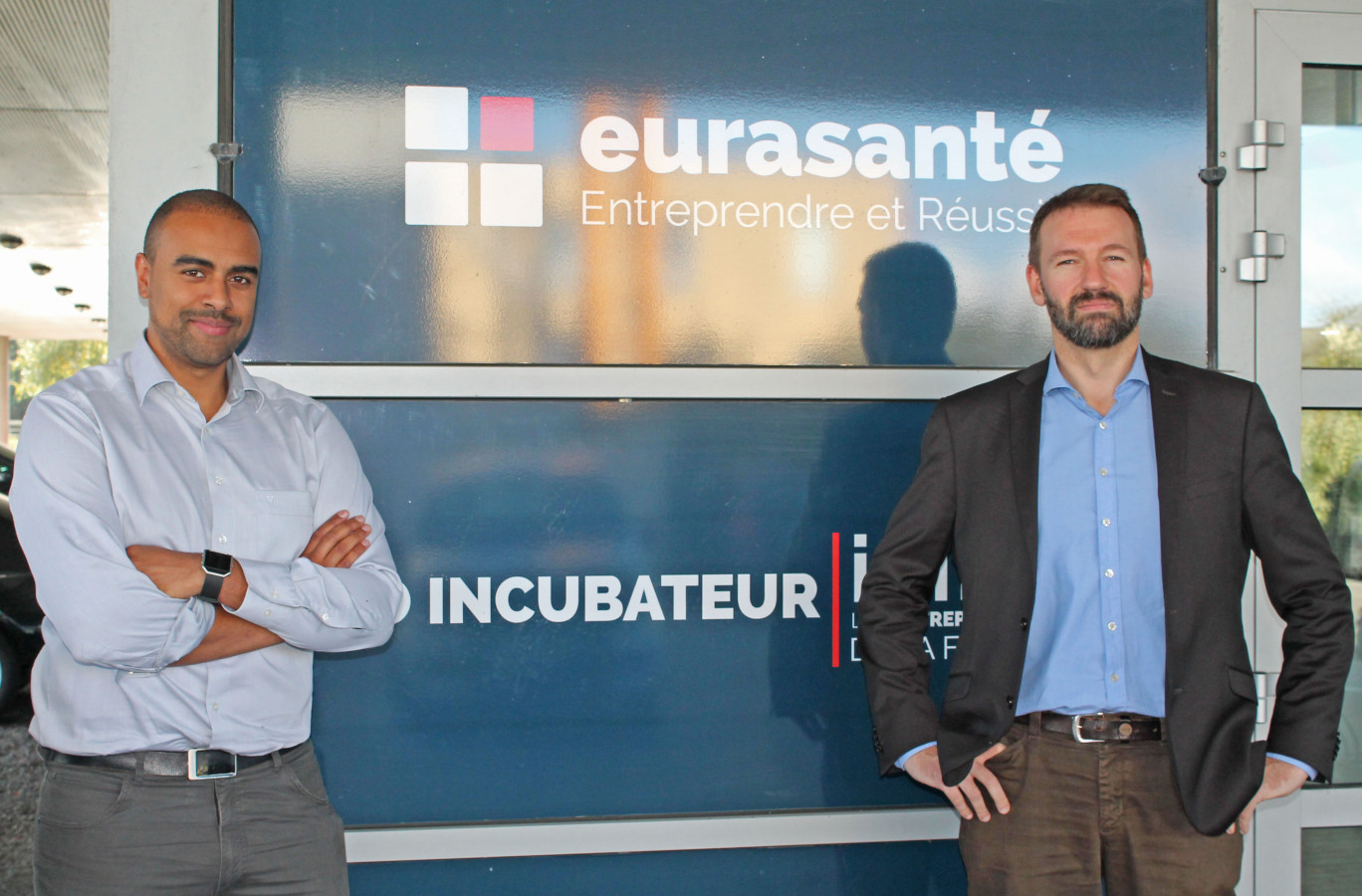 Geoffrey Wandji et ..... co-fondateurs de Running Care.