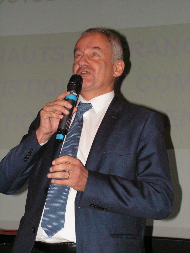 André-Paul Leclercq, conseiller régional Républicains et apparentés (Nord), et président d’une commission, a ouvert la matinée du 27 octobre.