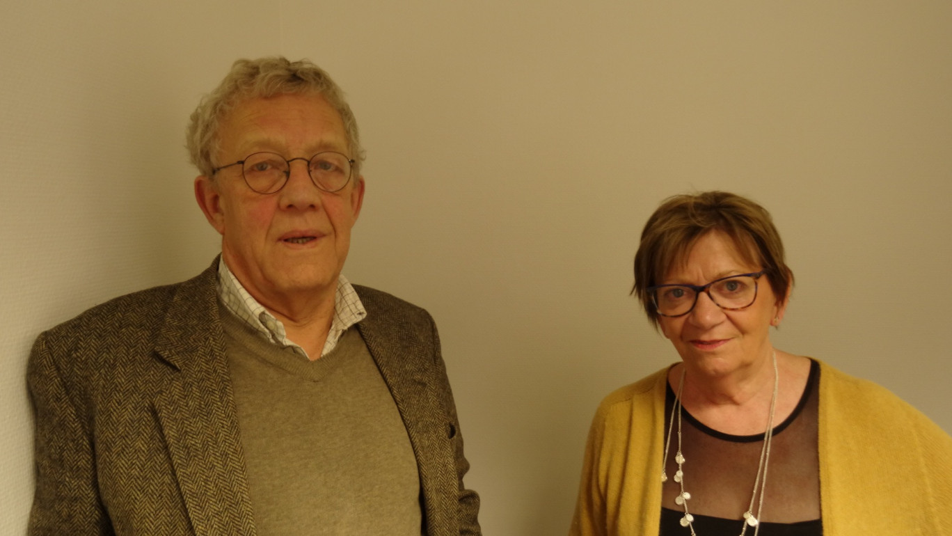 Philippe Lescot et Françoise Delvoye d'Habitat & Humanisme Nord-Pas de Calais