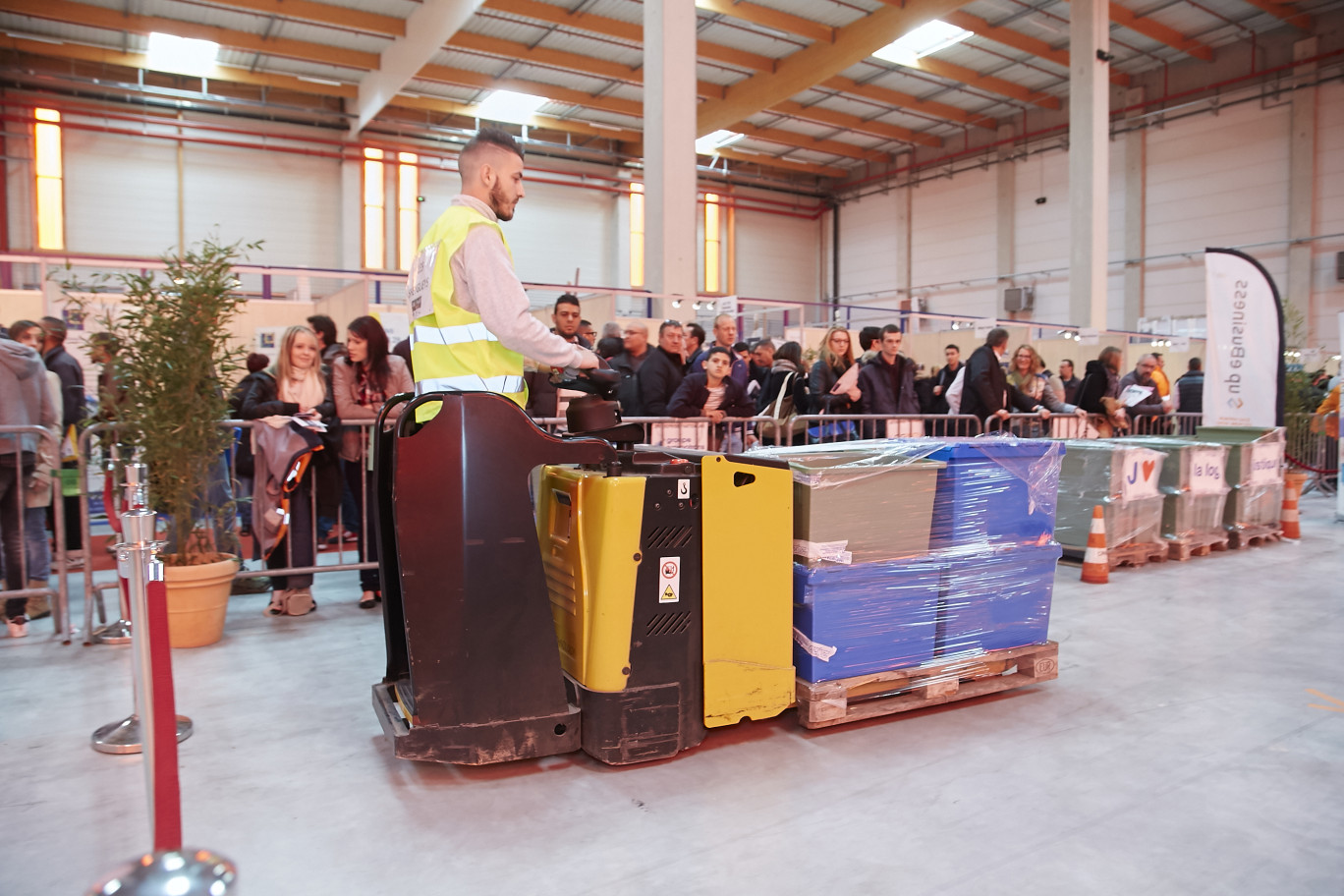 La compétition interentreprises autour d’épreuves liées aux activités de la logistique et du transport a beaucoup de succès.