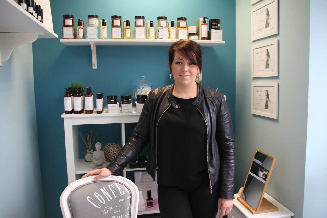 Stéphanie Hoornaert est pleinement satisfaite de sa reconversion.