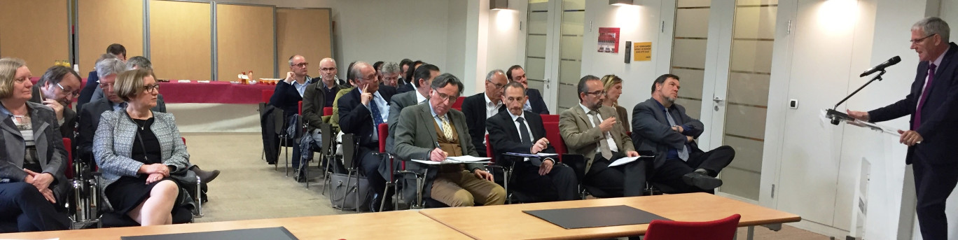 Les participants et acteurs du dispositif d’adhésion MPS ont été très attentifs aux propos convaincants de Michel Dagbert convaincu.