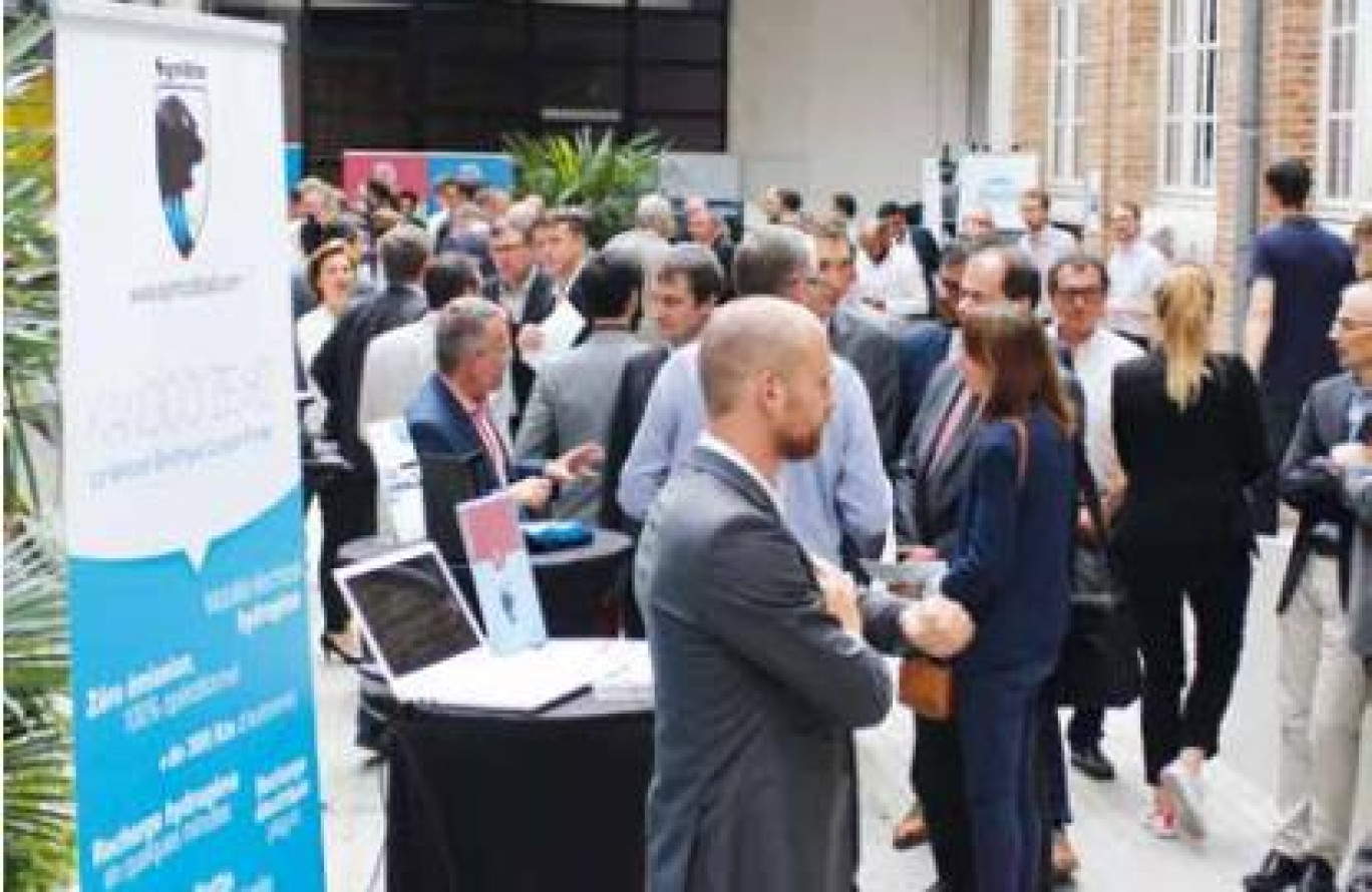 17 start-ups étaient présentes au Quai de l'innovation pour la signature de la convention entre Amiens Métropole, Amiens Cluster et Engie.