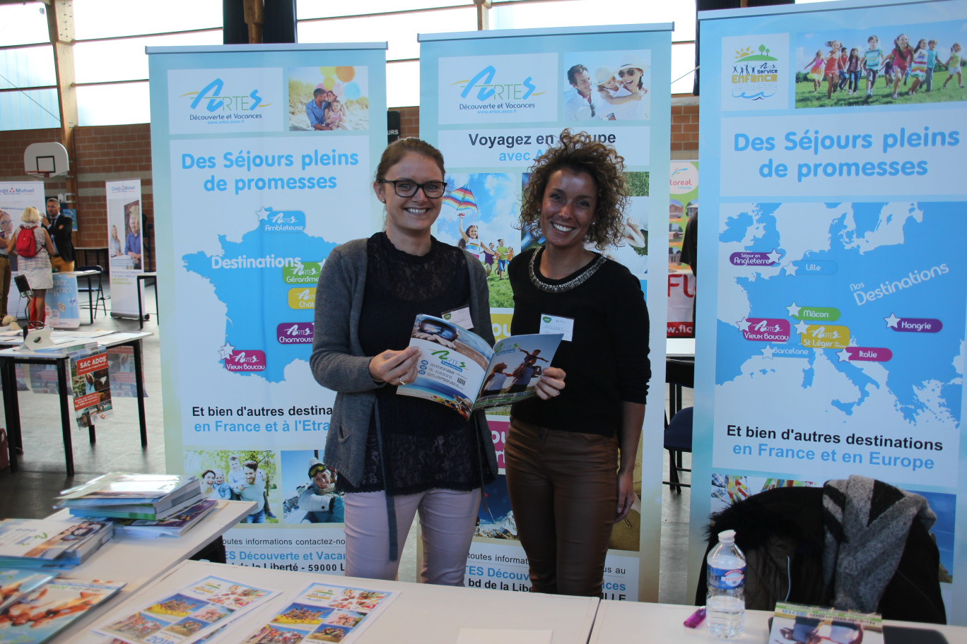 Plus de 40 de professionnels étaient mobilisés pour ce premier salon du tourisme alternatif.