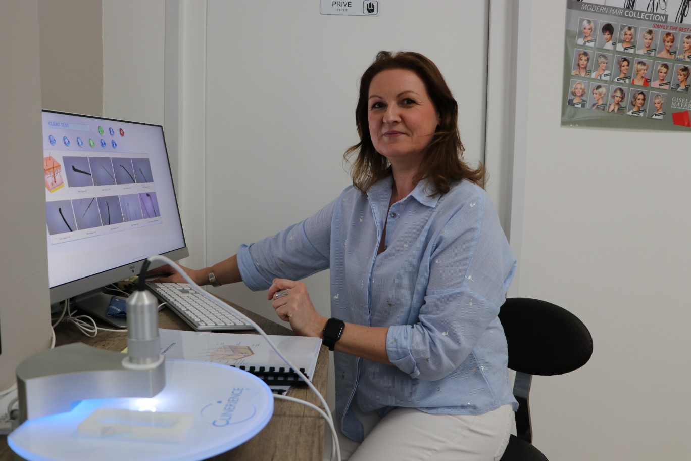 Carine Leyval s’épanouit pleinement dans sa nouvelle vie de chef d’entreprise.