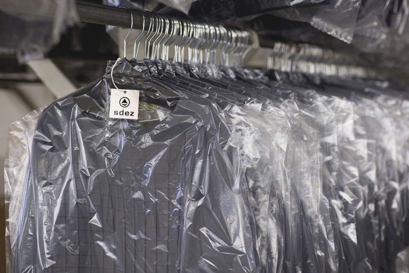 quality control of clothing in the sewing workshop