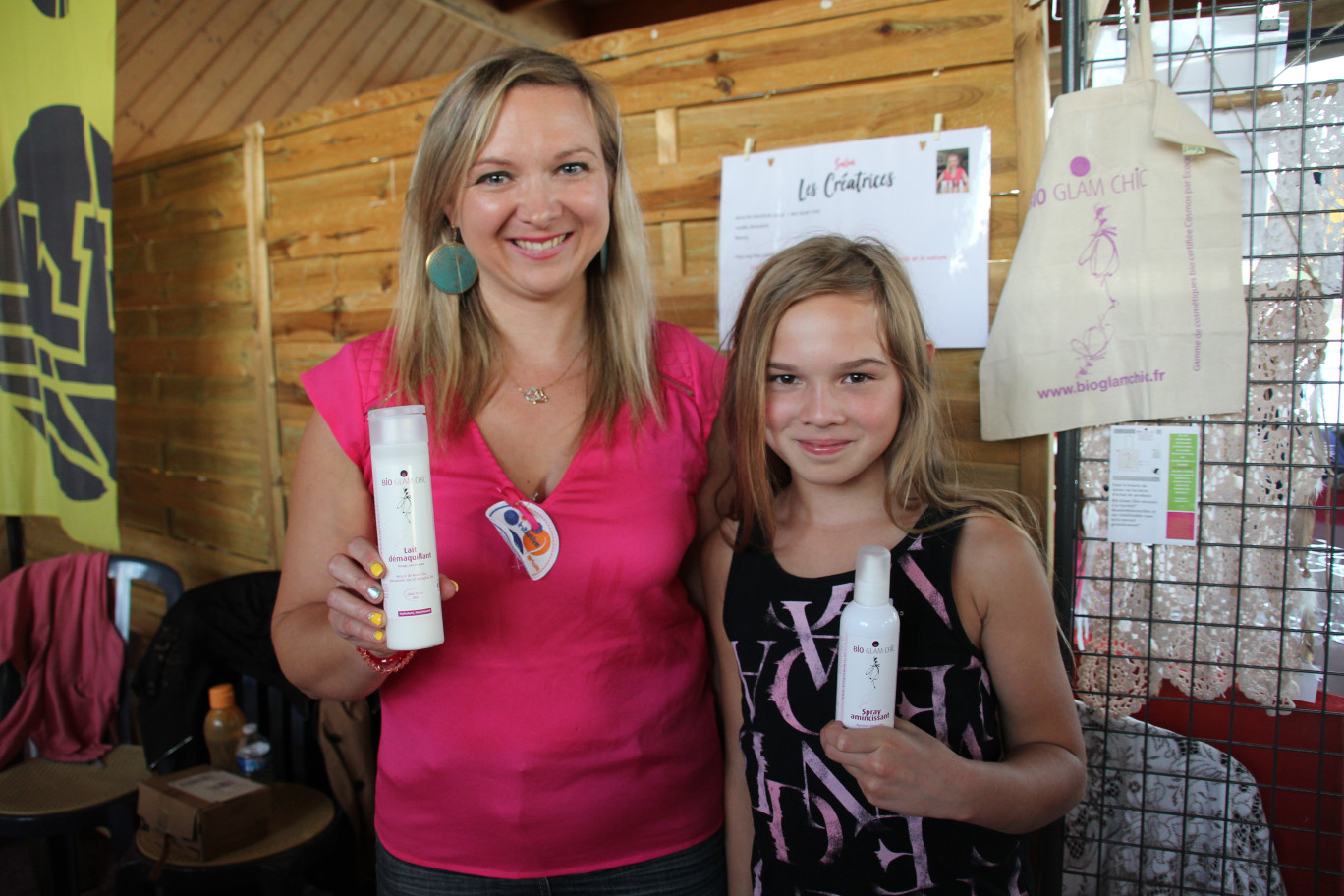 Aurélie Skalecki a développé une gamme de produits certifiés Ecocert.