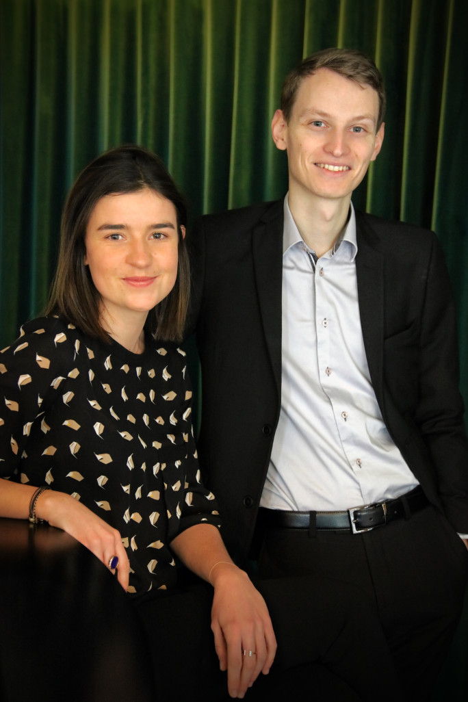 Alaude Lefebvre et Valentin Roose, deux entrepreneurs passionnés par les relations humaines.
© Maxime Dufour Photographies