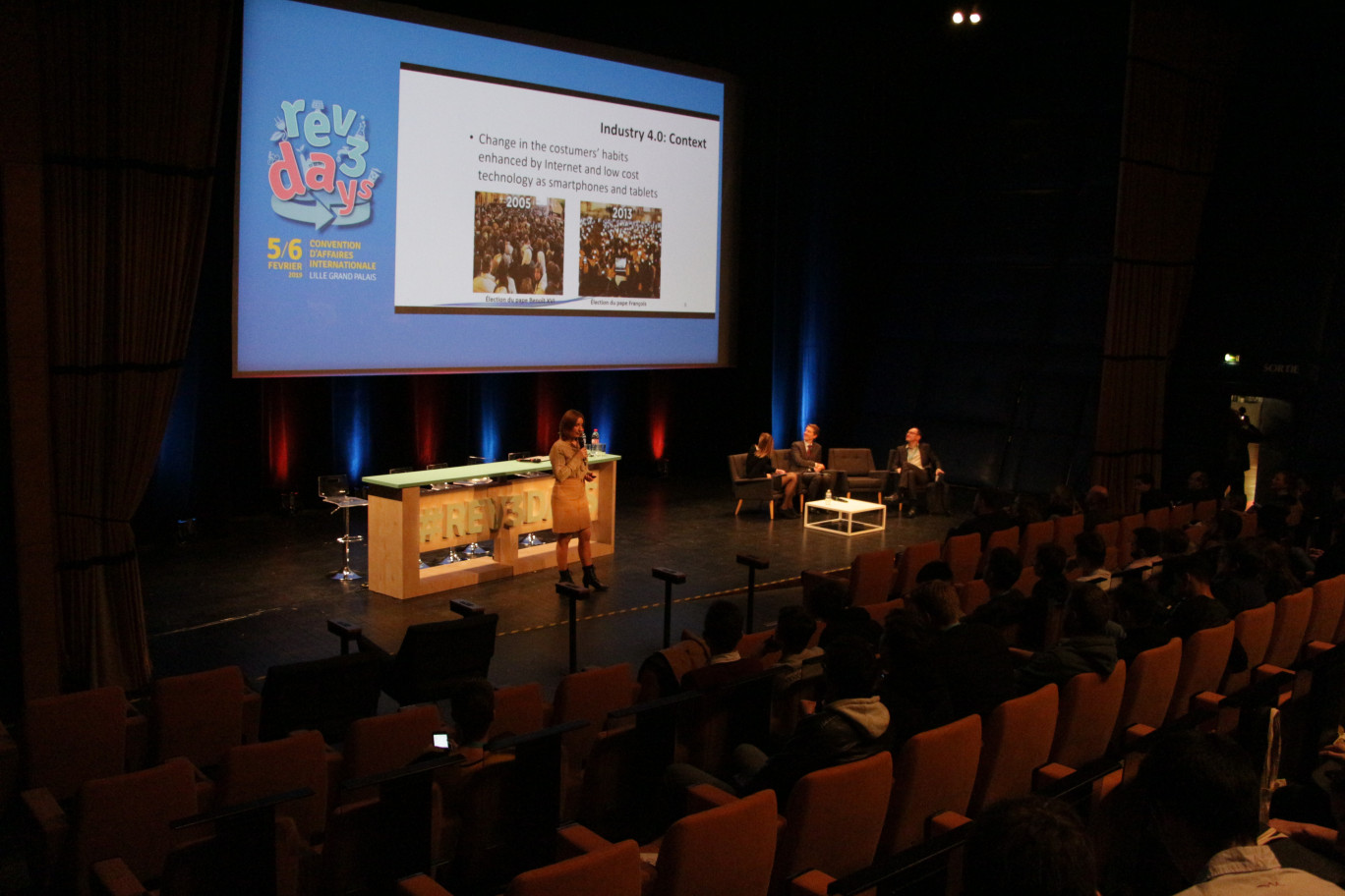 Une plénière a eu lieu à l'ouverture de la convention d'affaires «rev3days».
©XXL Organisation et Rev3