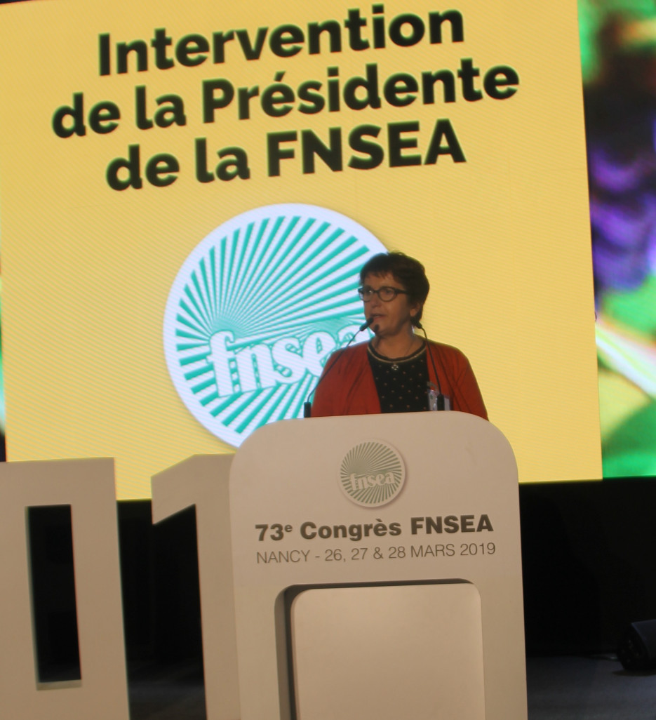 «Les agriculteurs sont attachés à l’Union européenne», assure Christiane Lambert, la présidente de la FNSEA à l’occasion du congrès national de sa fédération la semaine dernière à Nancy.