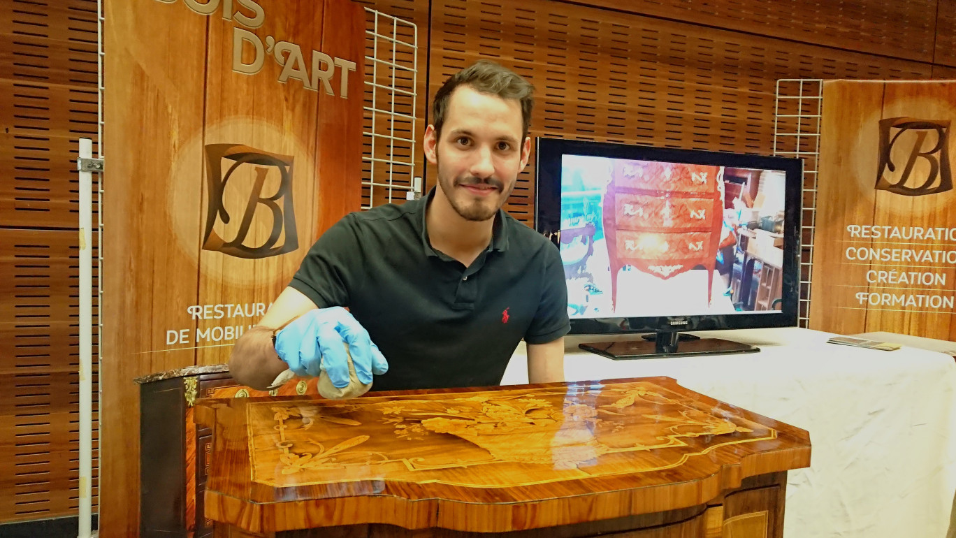 Simon Beaudart est un passionné de mobilier d’art.