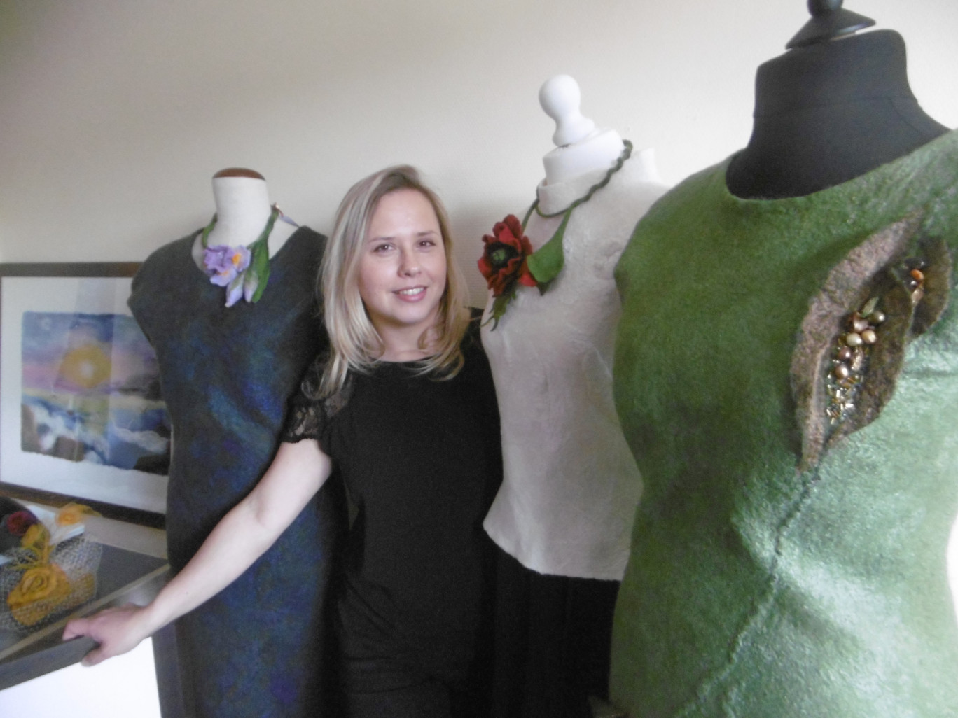 Tatiana Vinnikova travaille selon un savoir-faire ancien.