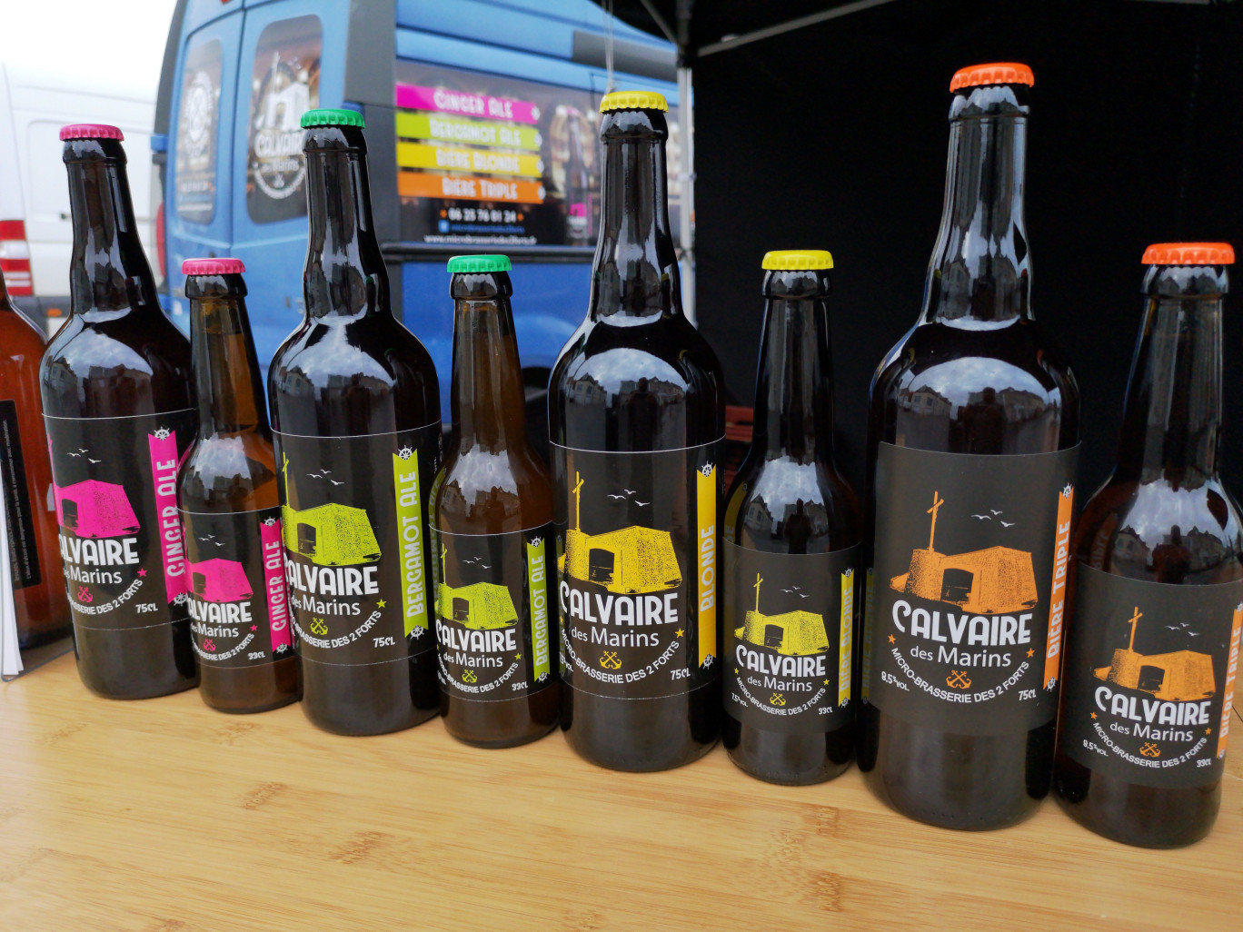 Il travaille sur les spécificités des bières fruitées originales