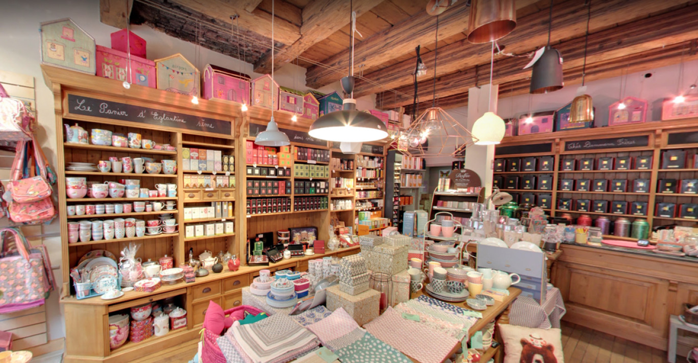 Le panier d’Églantine, un espace propice aux cadeaux.