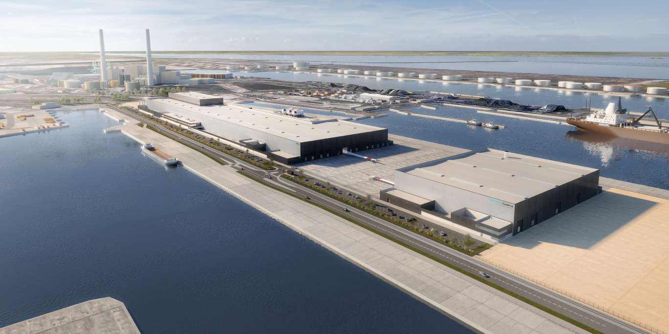 Crédit : Benoit Delabre – Aletheia Press,
Siemens-Gamesa doit déjà produire environ 300 éoliennes pour 5 projets off-shore français, dont 3 normands.