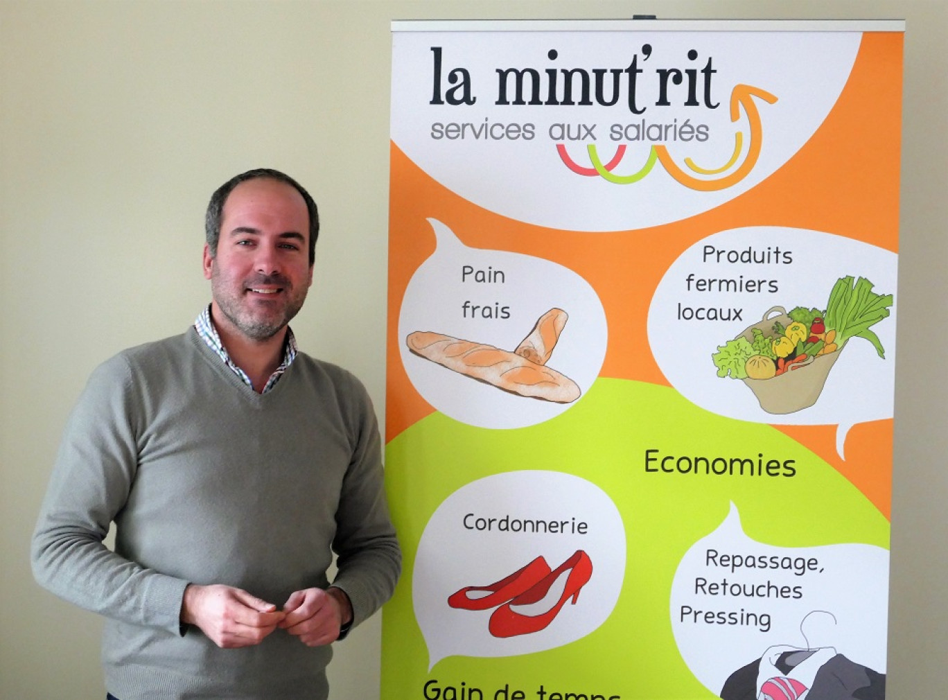 « Adrien Mouly assure des permanences dans les entreprises partenaires ». @Dlp Aletheia Press