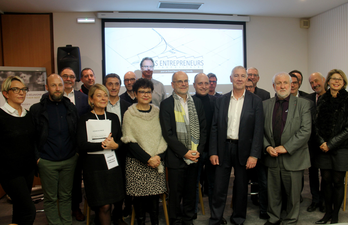 Pour un Grand Nancy Business Friendly ! Mobilisation (presque) générale de la part de l’écosystème entrepreneurial de l’agglomération nancéienne. Les Entrepreneurs Métropolitains viennent de présenter leurs quatre-vingt propositions à destination des différents candidats en vue des échéances électorales à venir. Une synergie de compétences et de forces, histoire de peser et remettre l’économie et les entrepreneurs au cœur des débats.