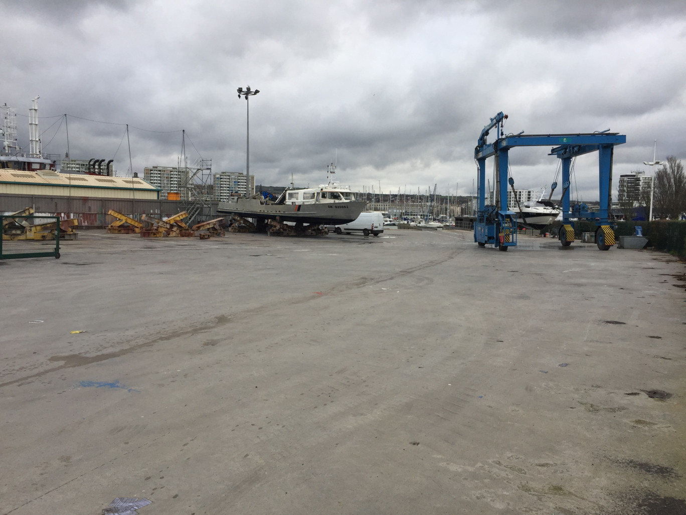 « Le site de Boulogne-sur-mer va se remplir avec l’arrivée de la première coque aprés l’été prochain ». Crédit MR Aletheia Press