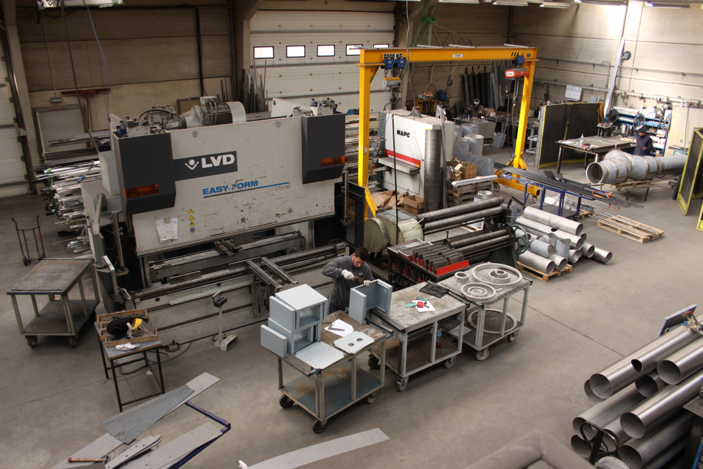 Il y a deux ans, la société Fleurbaisienne s’est offerte une nouvelle machine de découpe par laser afin de rester à la pointe de l’innovation.