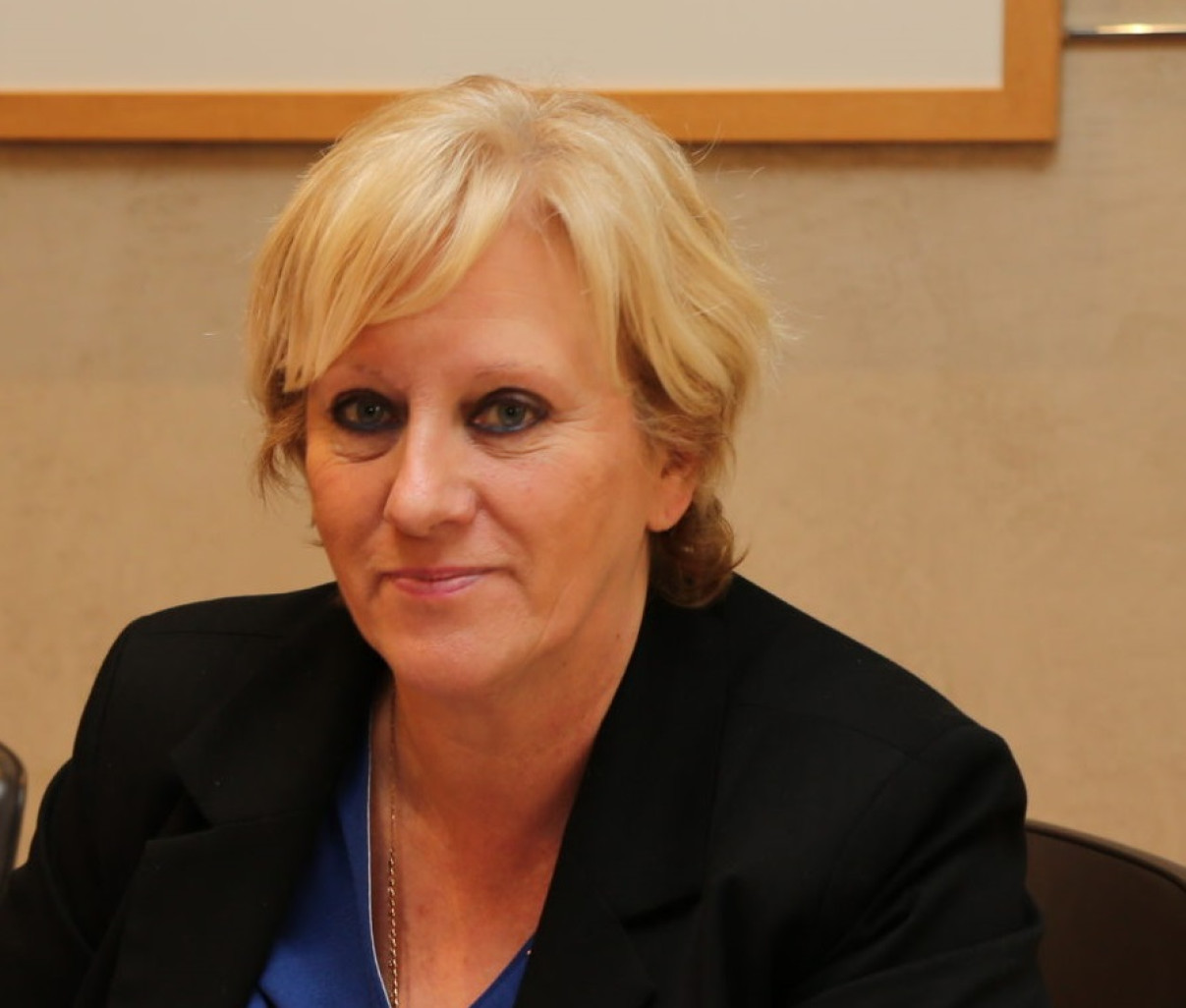 Nadège Lefebvre, présidente du Conseil départemental de l'Oise.