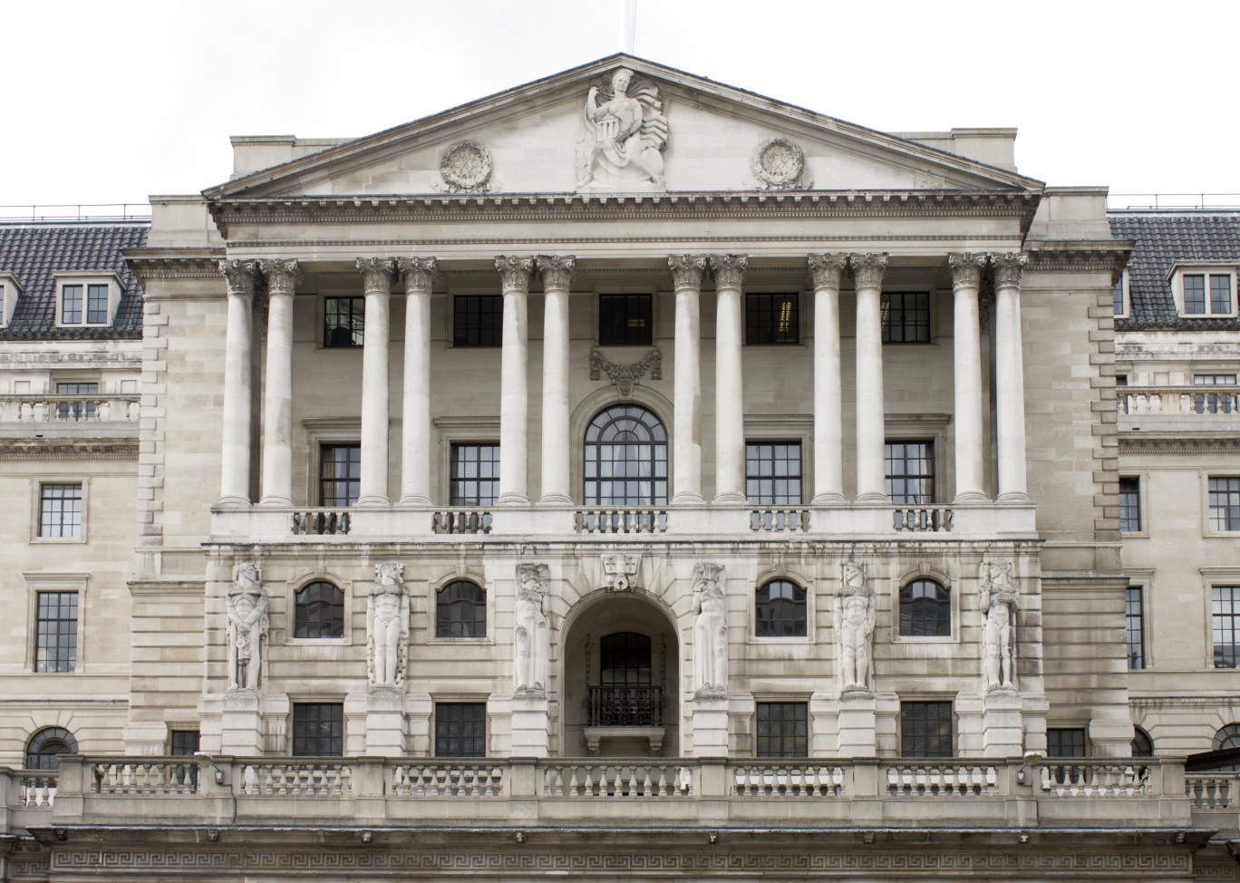 La Banque d'Angleterre à Londres. © mbfoley