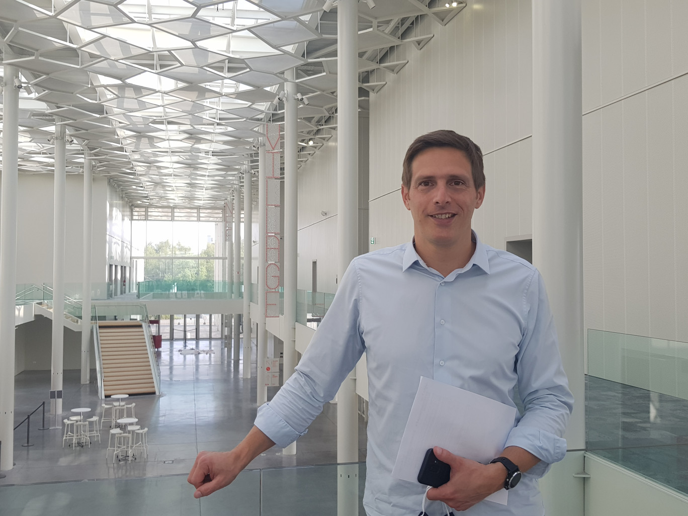 Mickaël Henriot, directeur général de la Cité des Congrès de Valenciennes.