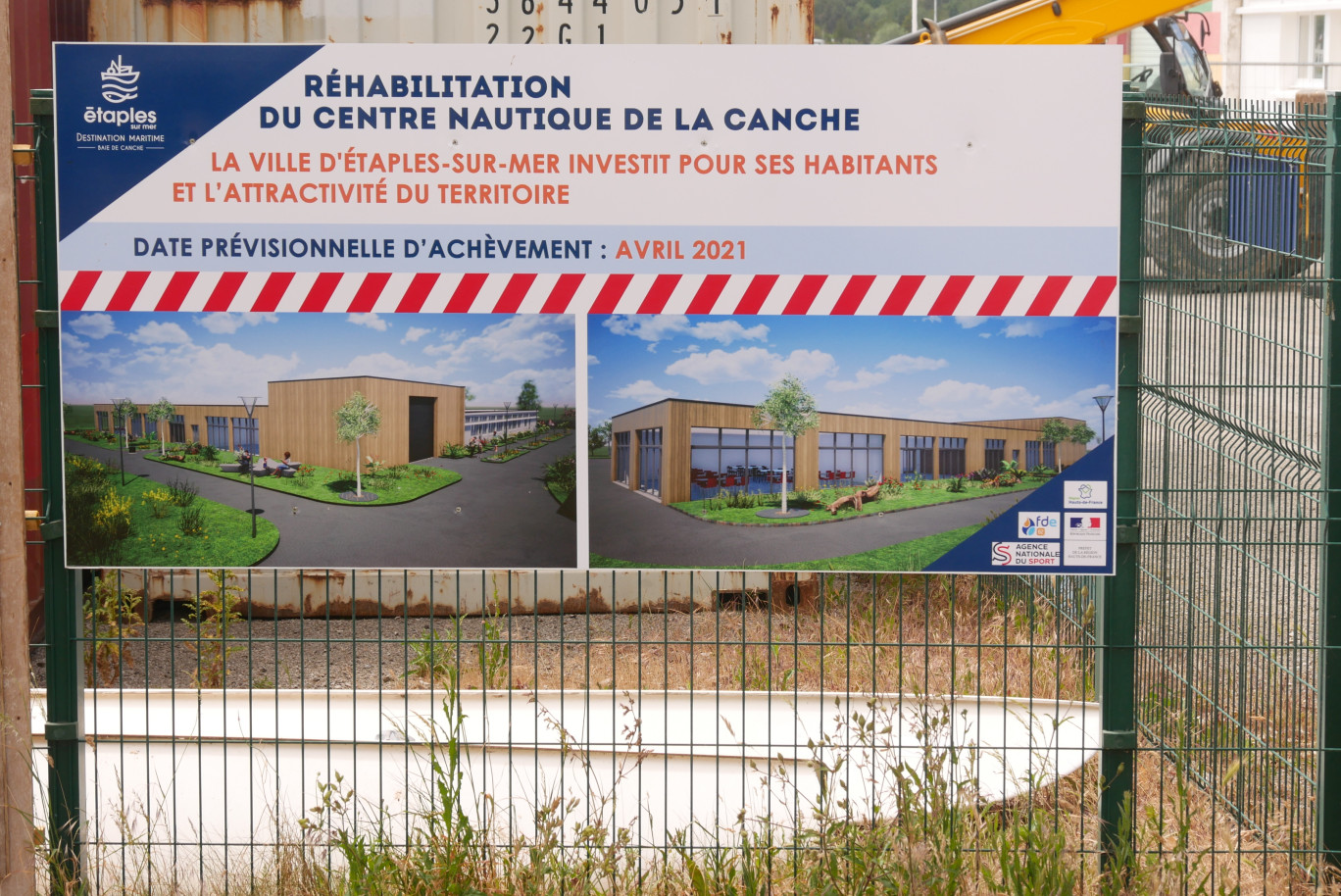 « Les travaux ont débuté début mars 2020 et devraient se terminer au printemps prochain ». © Aletheia Press / LD