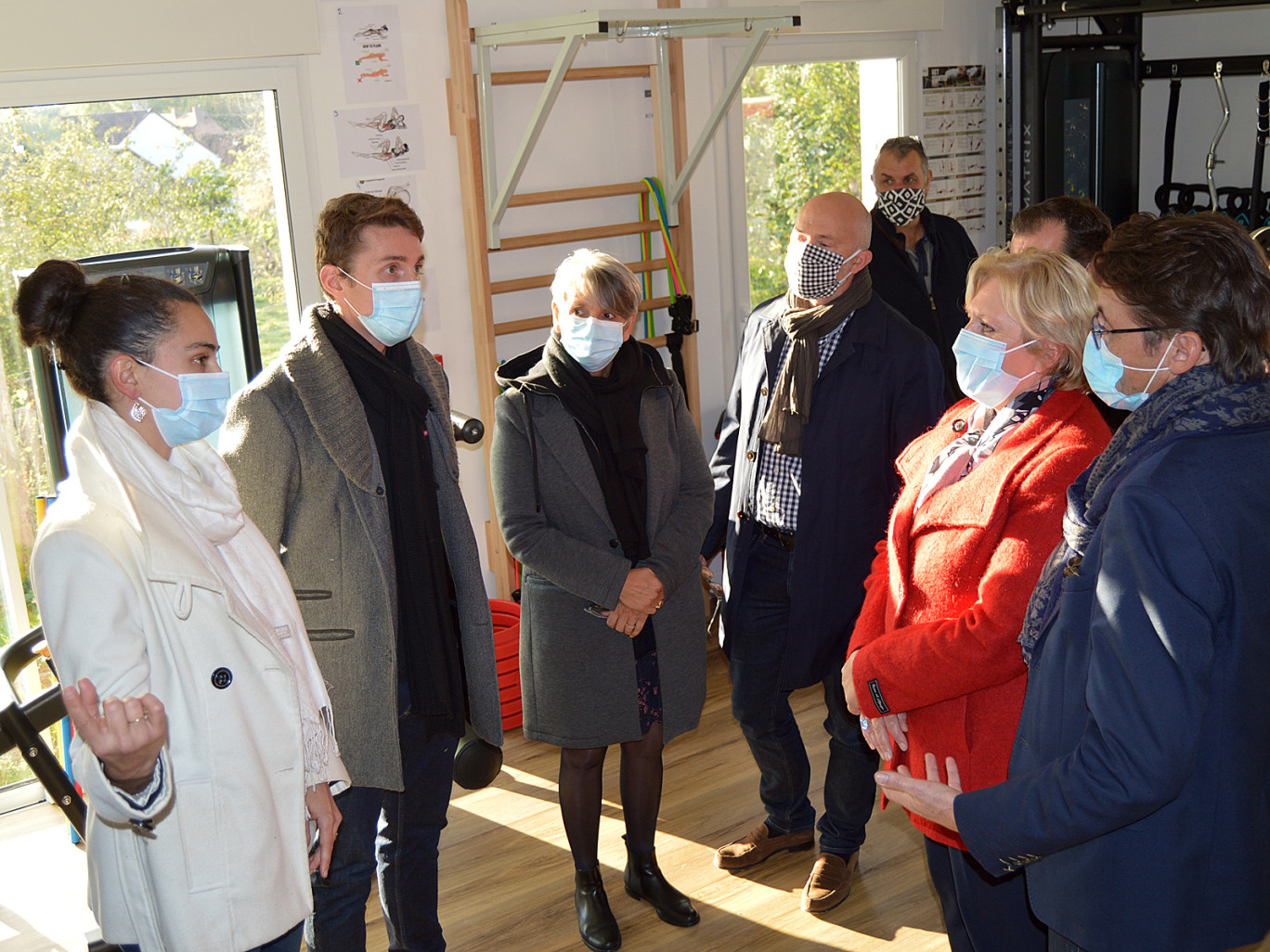 À eux deux, les kinés Émilie Buissart et Quentin Hervé, à gauche, ont perçu du Conseil départemental 40 000 euros d’aide directe et un prêt à taux zéro de 90 000 euros. Un sérieux coup de pouce pour leur installation à Aux Marais.