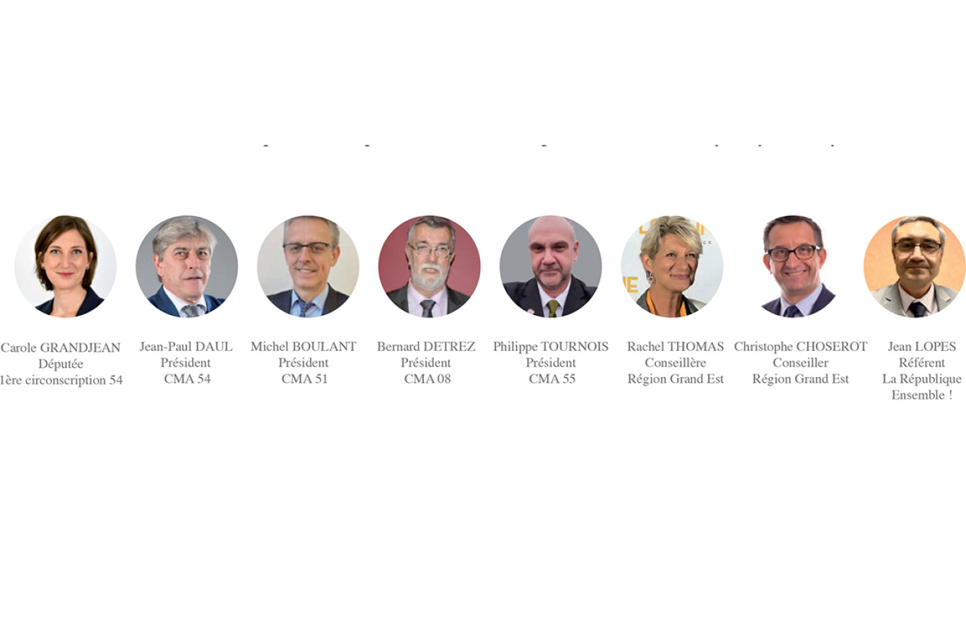 Derrière Carole GrandJean, député de Meurthe-et-Moselle, plusieurs élus régionaux s'opposent à la fusion annoncée des Chambres départementales des métiers et de l'artisanat avec la CRMA.