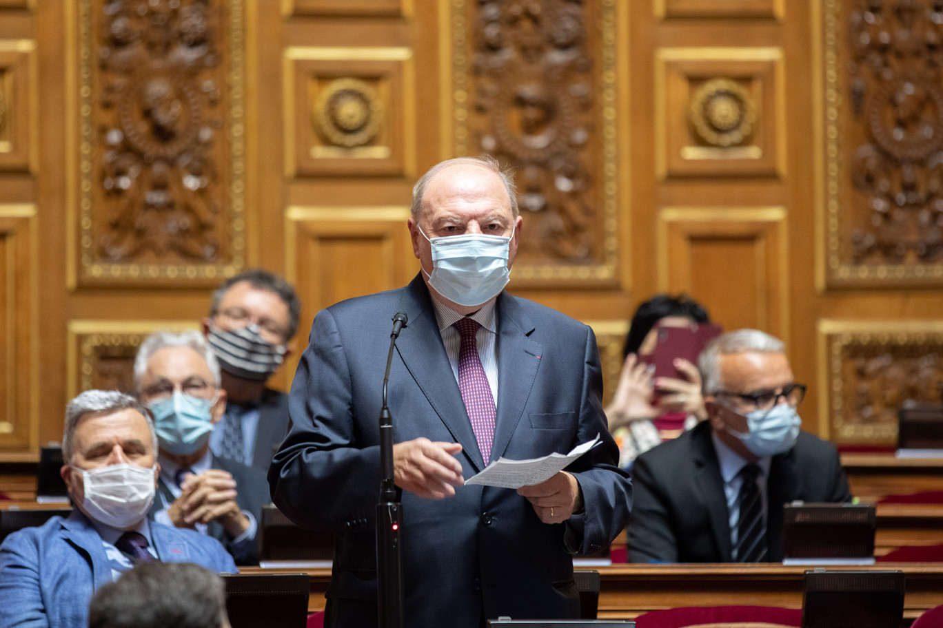 © : Sénat_SK
«Aujourd'hui, il y a une urgence des besoins immédiats, mais il va falloir aussi remettre à flot la maison France», assure Hervé Marseille, sénateur, président du groupe Union centriste du Sénat.