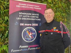 Contrôleur général Luc Corack, directeur départemental du SDIS de l’Oise. © Aletheia Press / DLP