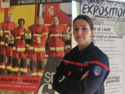 Léonie Touitou, caporale au Centre de secours principal de Compiègne. © Aletheia Press / DLP