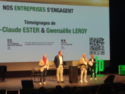Jean Fauquet, Romain Gaudefroy, Jean-Claude Ester et Gwenaëlle Leroy. © Aletheia Press / D. La Phung