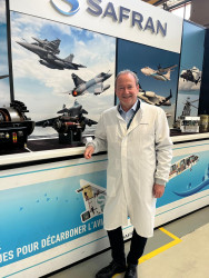 Guillaume Baroth, directeur et DRH du site de Safran Méru. ©V.K 