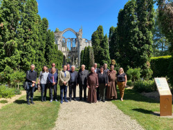 L&#039;inauguration de cette nouvelle application a eu lieu le 16 mai. © Abbaye d’Ourscamp 