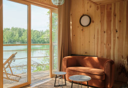 Les deux sites ont été conçus pour minimiser leur impact environnemental. © Coucoo Cabanes