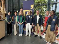 Les membres de l’agence d’attractivité Sofie devenue Welcomer. © Aletheia Press / L.Peron 
