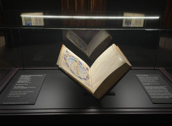 In situ de l&#039;exposition Les Très Riches Heures du Duc de Berry. © Muriel Vatrin 