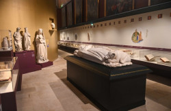 In situ de l&#039;exposition Les Très Riches Heures du Duc de Berry. © Muriel Vatrin 