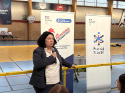 Carine Roussel, sous-préfète de Soissons et référente départementale handicap et inclusion.