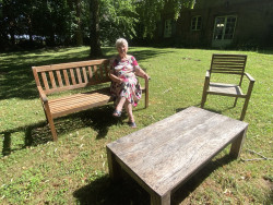 Pascale Denis, à la tête des jardins de Beauve.