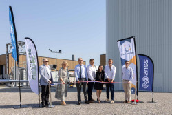 Les élus, la préfète, les dirigeants de GRDF, ont inauguré l’équipement. (c) Marie-Line Waroude