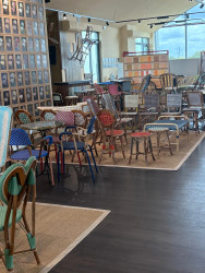 Une partie du nouveau show room. 