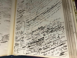 Des brouillons de Gustave Flaubert et de l&#039;Education sentimentale.