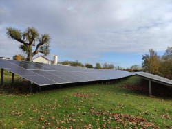 Les stations d’assainissement de Chauny et Tergnier comptabilisent à elles deux, 1356 panneaux solaires.