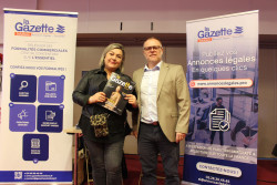 La Gazette Picardie et la Gazette Solutions représentées par Nathalie Hecquet et Arnaud Sellier.