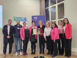 Remise du trophée RSE à la plateforme de Lamotte (Archroma, PQ Frane, Merck Performance Matérials et Weylchem).