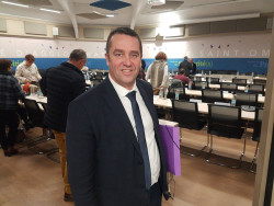 «Je suis très fier de pouvoir accueillir sur notre territoire les 4 jours de Dunkerque, à l'occasion des 70 ans d'existence de cette course», s'est enthousiasmé Laurent Denis, président de la Capso. © Aletheia Press / Arnaud Stoerkler