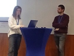 Cécile Dervaux, chargée de mission Territoires d’industrie à la Mets et Paul Ramette, chargé de mission économie circulaire à Valor’Aisne ont présenté la démarche EIT Thiérache et Serre.